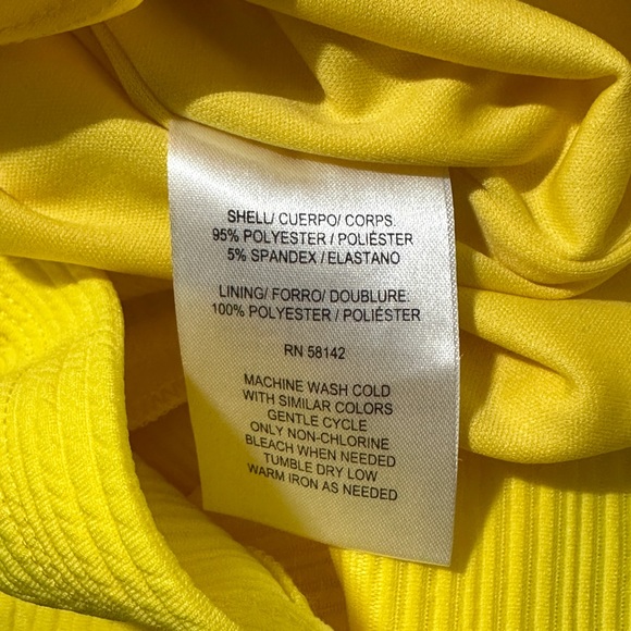 Maggy London || woman’s yellow Dress size 8 - Picture 6 of 9